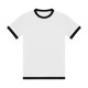 thumbnail image 4 of Camiseta informal de manga corta con cuello redondo y color liso para niños de 3 a 12 años, 4 of 9