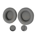 thumbnail image 4 of Sidaley Almohadillas para los oídos Cojín de cuero profesional Accesorios de cancelación de ruido Almohadillas de esponja Reemplazo para auriculares Relojes inteligentes Gris, 4 of 6