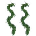 thumbnail image 2 of Garland Hananona Norfolk Pine, paquete de 2 unidades, 2,7 m cada una, 2 of 9