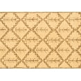 thumbnail image 1 of Ahgly Company Indoor Rectangle Solid Brown Modern Area Rugs, 2' x 4', 1 of 4