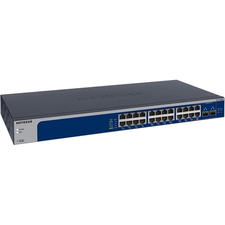 UPC: 0606449129465 | NETGEAR 24-Port 10G/Multi-Gigabit Smart Managed Plus Switch (XS724EM)