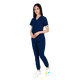 thumbnail image 2 of Uniforme Medico Quirurgico Jogger Antifluidos Mujer Azul Marino Cherlooks Jogger, 2 of 9