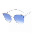 thumbnail image 1 of Blue 2021 women cat sunglasses brand retro points lady, 1 of 1