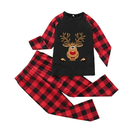 

ketyyh-chn99 Christmas Pajamas for Family of 5 Christmas Pajama Set Christmas Clothes For Matching Christmas Pajamas for Family of 5