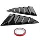thumbnail image 3 of Persianas de Ventana Lateral Ccdes Negro Brillante Ajuste para Chevy Camaro 2016-2020, 3 of 8