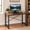 Rustic Brown, variant on BEAUTYPEAK 31" Small Computer Desk Writing Gaming Table with Wood Top X-Shaped Reinforced Frame, Black