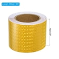 thumbnail image 2 of Unique Bargains Reflective Tape, 4' x 66 Ft Waterproof High Visibility Warning Safety Tape, Yellow, 2 of 6