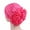 Rose Red, variant on Tnobhg Women Exaggerated Flower Decor Turban Hat Solid Color Elastic Bonnet Beanie Hat Soft Breathable Pullover Hat Streetwear