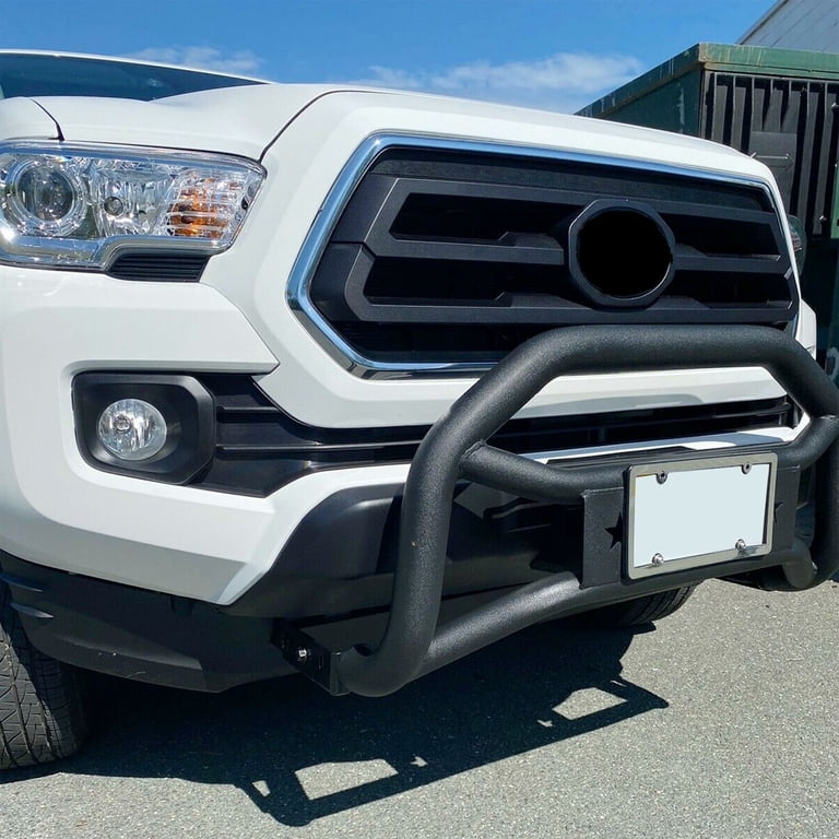 3-Bar Black Bull Bar Push Bumper Grille Guard For 2005-2015 Toyota Tacoma – 2WD/4WD Compatible