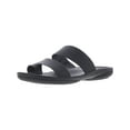 thumbnail image 4 of Naturalizer Womens Genn Drift   Leather Slide Sandals Black 7.5 Medium (B,M), 4 of 5