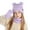 Purple, variant on Children Hat Scarf And Glove Set Fashionable Outdoor Baby Warm Three Piece Set for Versatile Winter Comfort