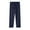 Navy, variant on Wlynlyn Plus Size Cotton Linen Pants for Women Drawstring High Waisted Lounge Pants Straight Wide Leg Casual Trousers Size XL