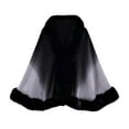 thumbnail image 1 of COM1950s Vestes pour Femmes, Cape Châle Tricotée Ample pour Femmes, Grand Col, Col pour Femmes, Capes pour Femmes, Vestes pour Femmes Décontractées, Châle pour Femmes, Cape avec Col, Capes pour Femmes, 1 of 9