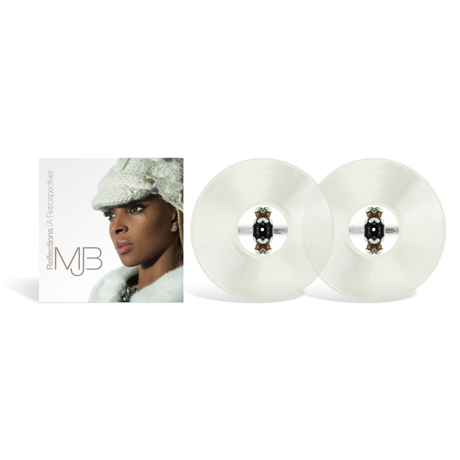 Mary J. Blige - Reflections Exclusive Limited Milky Clear Color Vinyl ...