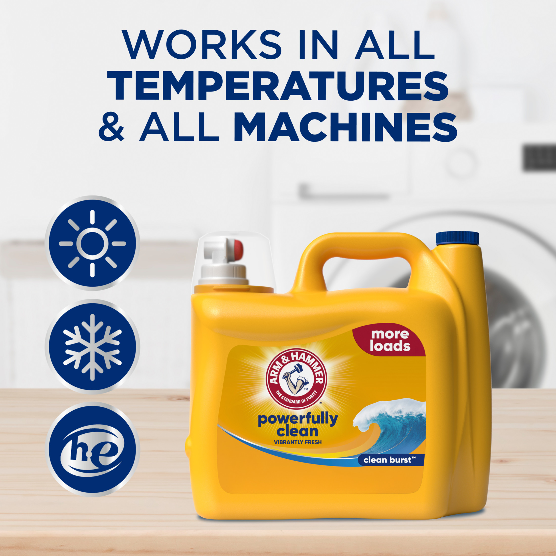 ARM & HAMMER Clean Burst Liquid Laundry Detergent photo 7