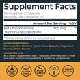 thumbnail image 6 of NMN Supplement 500mg – Nicotinamide Mononucleotide for Healthy Aging, Cellular Energy & Vitality – Third-Party Lab Tested, Non-GMO – 60 Capsules by Left Coast Performance, 6 of 6