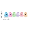 thumbnail image 3 of Halloween Ghost Night Light - 6Pc Spooky Glow Decor for Bedroom Desk Car Mini LED Decoration Cute Party Favors Holiday Gift 2025, 3 of 5