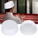 thumbnail image 5 of Sombrero de oración musulmán estampado de bordado Sombrero musulmán Sombrero de bordado blanco puro Sombreros de oración musulmana para oración para mujeres para hombres para ANGGREK Otros, 5 of 8