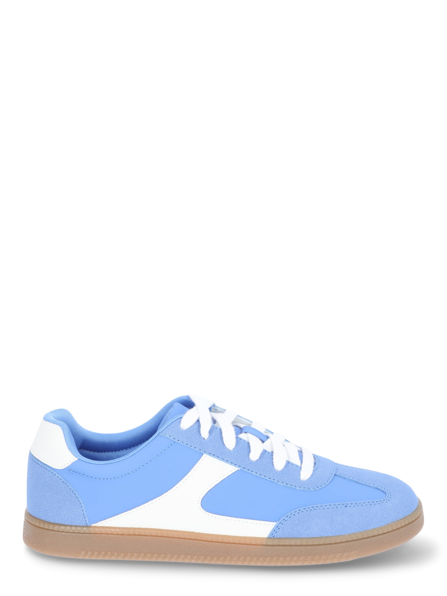 No Boundaries Women’s Lace Up Sport Sneakers, Wide Width Available