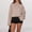 ZPink3, variant on Long Sleeve Tops for Women Boat Neck Top Striped Top Lightweight Thin Business Work Tee Relaxed-fit Thermal Shirt for Women Loose Fitting Tops