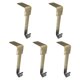 thumbnail image 4 of 5 soportes para calcetines navideños, colgadores para calcetines de chimenea, colgadores de guirnaldas de metal. Estilo B, 4 of 9