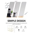 thumbnail image 4 of SUTENGDA Étagère de Rangement Multi-Couches avec Couvercles Étagères de Douche Transparentes Bureau Blanc, 4 of 6