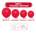 thumbnail image 2 of Kit De Guirnalda De Globos Látex Decoración De Globos Fiesta Xtellar rojo, 2 of 3