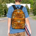 thumbnail image 4 of Easygdp Tiger Mochila Ligera de 15 Pulgadas para Estudiantes, Mochila Cómoda para la Escuela y Viajes, Correas Ajustables, 4 of 6