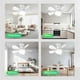 thumbnail image 5 of Socket Ceiling Fans with Lights and Remote, 5 of 5