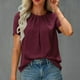 thumbnail image 1 of Camisa Para mujer ANGGREK Material de poliéster casual suelta elegante Con Cuello redondo, 1 of 6