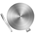 thumbnail image 4 of GOOHOCHY Mango ergonómico Placa de inducción de calor Placa adaptadora de inducción de calor Difusor de inducción de acero inoxidable, 4 of 8