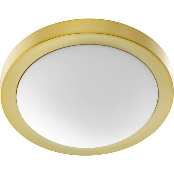 Quorum Lighting - Two Light Ceiling Mount - Contempo - 2 Light Flush Mount in
