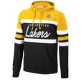thumbnail image 2 of Men's Mitchell & Ness Gold/Black Los Angeles Lakers Head Coach Pullover Hoodie, 2 of 4