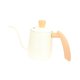 thumbnail image 4 of Hervidor de agua para acampar, hervidor de agua con mango de madera, tetera de cuello de cisne, tetera de goteo para café, hogar, cocina, picnic 350ML, 4 of 9