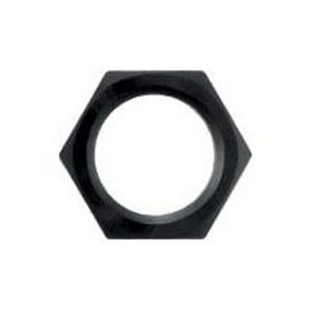 Xtreme Racing Products 992406BB - 6 AN Aluminum Bulkhead Fitting Nut - Black Anodize