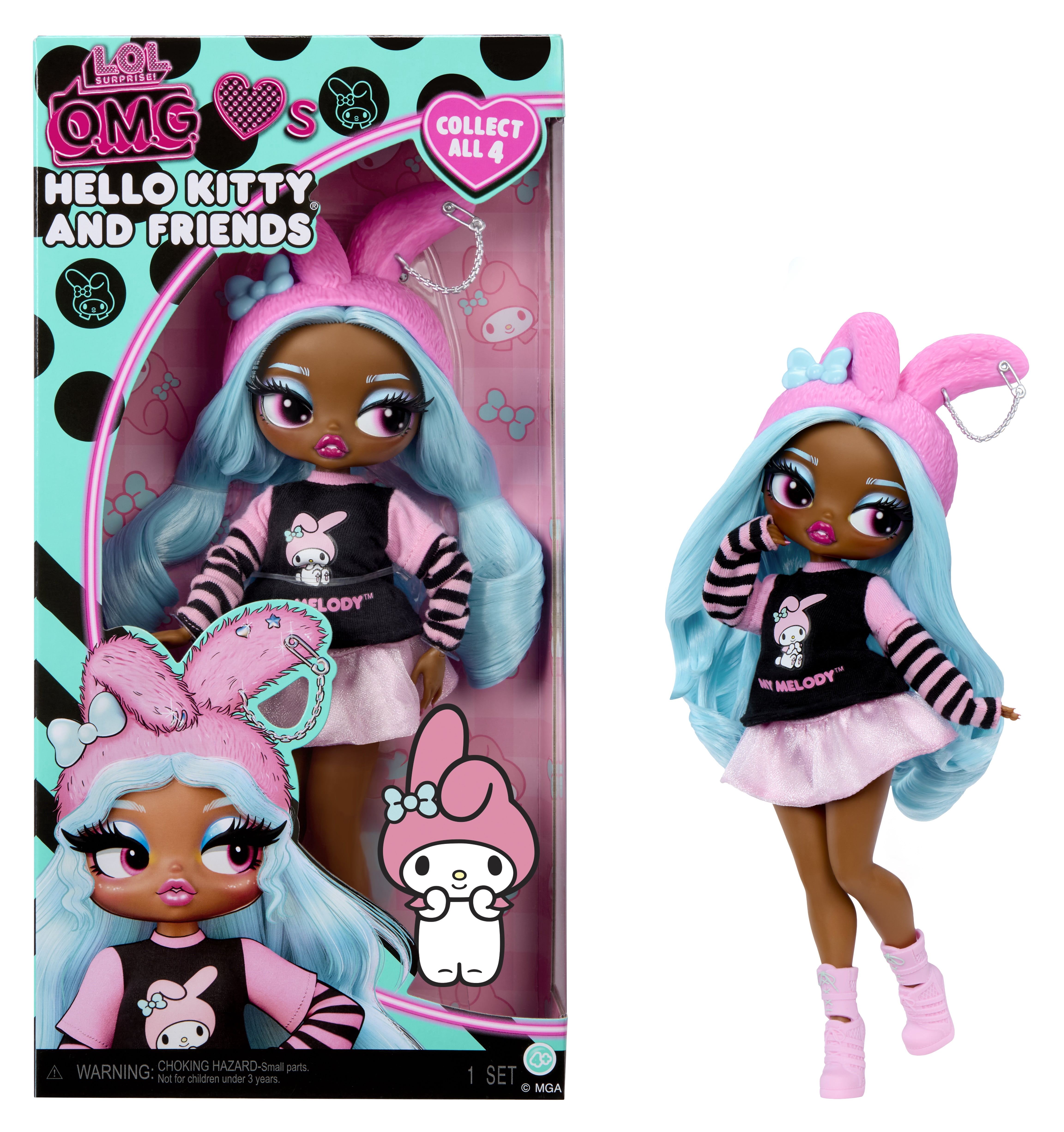 KPop Demon Hunters HUNTR/X Zoey “Golden” Singing Doll in Removable