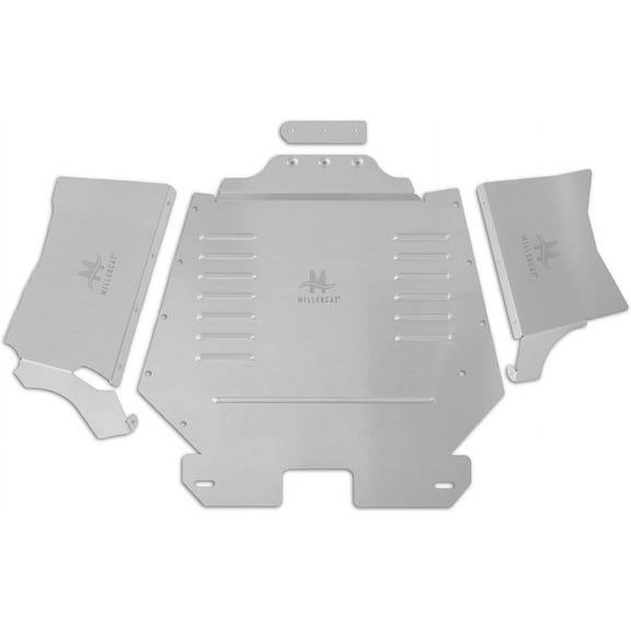 Miller CAT Anti-Theft Cat Shield, Fits 2016-2023, 3.5L Toyota Tacoma 4WD - Aluminum Catalytic Converter Protection