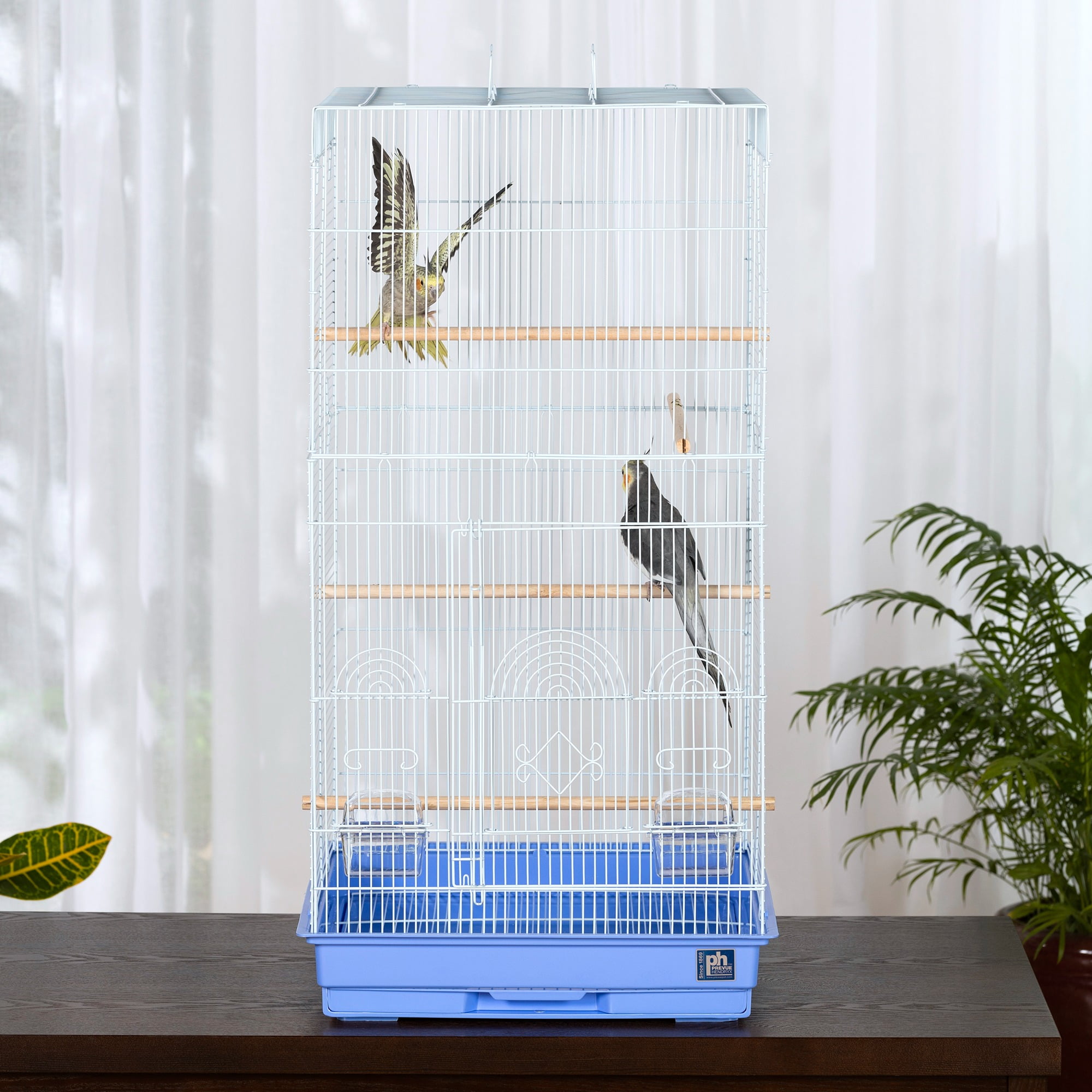 Prevue Pet Products Tall Tiel Cage Periwinkle Blue SPECONO1818H-PB