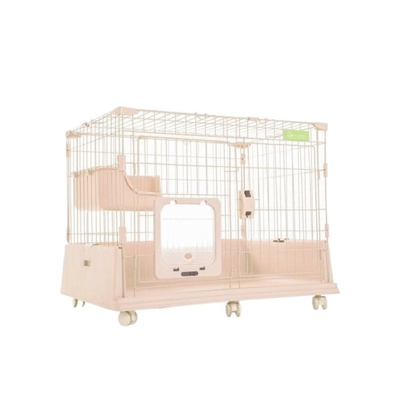 Cage pour Lapin d'Extérieur de Qualité Supérieure, la Villa pour Lapin Parfaite pour la Maison et un Nid Câlin pour Votre Lapin Bien-Aimé