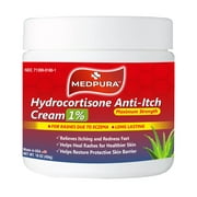 Akron Hydrocortisone Cream 1% Maximum Strength Anti-Itch Cream