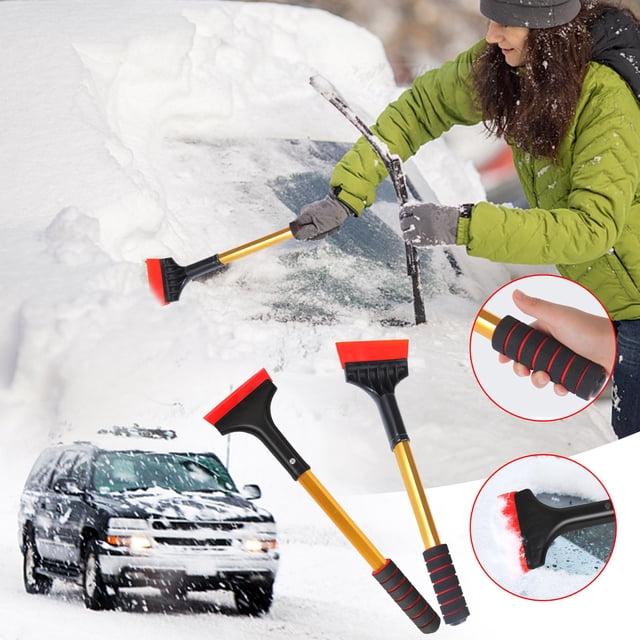 Special Offer! 2PCS Snow Brush Detachable Multifunctional Snow Removal Shovel Car Snow Remover Household Tool