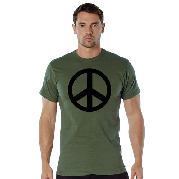 Rothco Peace T-shirt in Olive Drab | 3XL