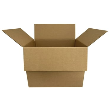 UOFFICE Foldable Single Wall Standard Shipping Boxes,  18 x 12 x 12,  25 Count, 1 Pack