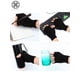 thumbnail image 3 of Luxtrada - Guantes de punto cálidos de invierno para mujer y hombre, sin dedos, de medio dedo, 3 of 8