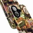 thumbnail image 2 of Vintage Collage Phone Case, Retro Artistic Design with Cat, Flowers, and Cassette iPhone Cover, Unique Protective Case for iPhone 17 16 15 14 13 12 11 Plus Pro Max Mini, 2 of 6