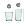 thumbnail image 4 of Better Homes & Gardens Panello Green 12-Piece Drinkware Set, 4 of 6