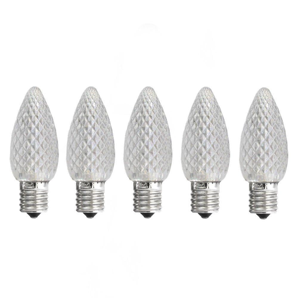 c9 warm white faceted led bulbs 5 textured warm white c9 replacement