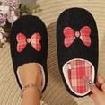 thumbnail image 2 of Agkizg Womens Fuzzy Slippers, House Slippers, Plus Size Round Closed Toe Fuzzy House Slippers Warm Plushes Comfortable Casual Indoor Winter Slippers, 2 of 7