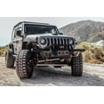 thumbnail image 3 of Attica 2018-2024 Fits Jeep Wrangler JL 2019-2024 Gladiator Frontier Series Black Powder Coated Steel Modular Front Bumper ATTJL01A110-BX, 3 of 5