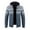 Black, variant on Zip Up Hoodie Men Fall Winter Cardigan Sweaters Hooded Thick Knitted Full Zip Jacket with Fair Isle Pattern Men Hoodies